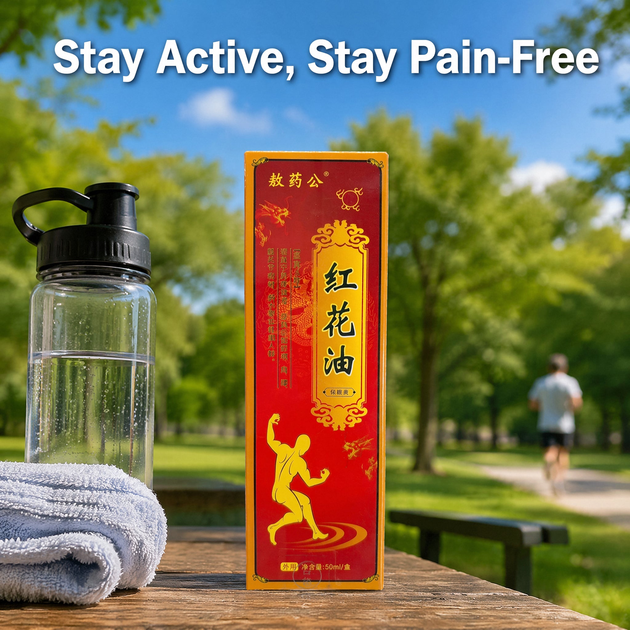 Chinese Aoyao Herbal Oil – Ancient Eastern herbs for modern pain relief | 50ml Herbal Wellness Blend for Knee, Neck & Shoulder Comfort.For external use only. Not recommended for pregnant women.
